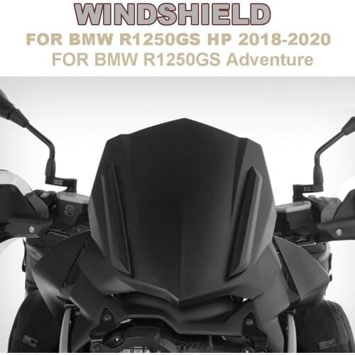 Motorcycle FOR BMW R1250GS HP R 1250 GS Adventure R 1250 GS HP 2018 2019 2020 Front Windshield Windscreen Airflow Wind Deflect
