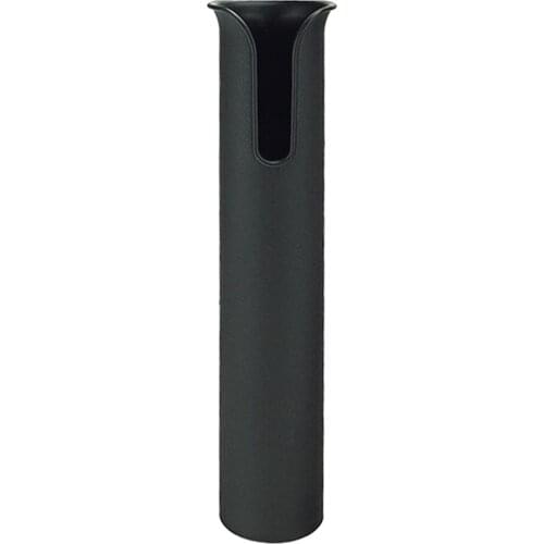ABS Plastic Self Adhesive Boat 1 Rod Holder Rack Organizer Kayak Yacht Black