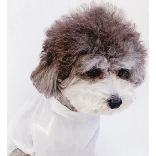 Mesh Breathable Pet Dog Tshirt Summer Dog Cooling Vest Short Sleeve Schnauzer French Bulldog Clothes Pets Costume PDC0028