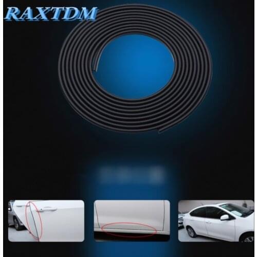 Universal Car Door Edge Guards Trim Molding Protection Strip Scratch Protector For Peugeot 107 207 301 307 308 408 508 2008 RCZ