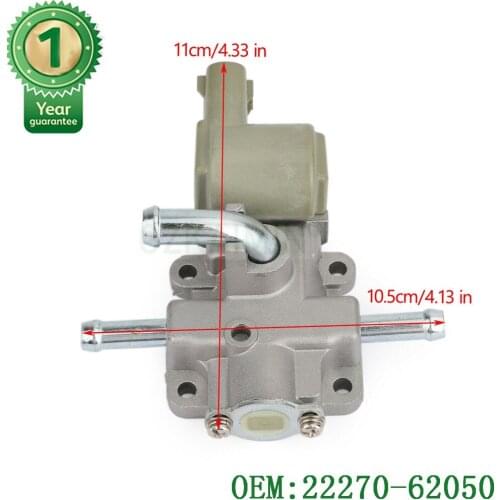 TOP QUALITY ONE IDLE AIR CONTROL VALVE 22270-62050 2227062050 for Toyota Tacoma Tundra 4Runner T100 TOP one