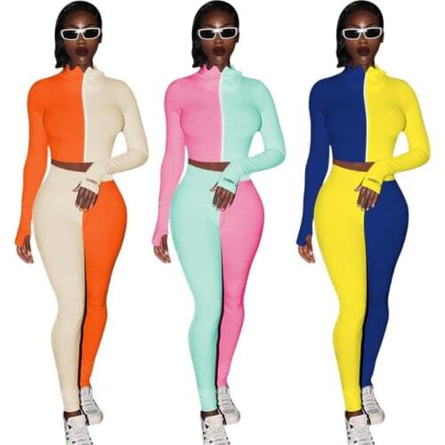New Arrival 2020 Women Tracksuits Jogger Sets Fall Clothing Outfits