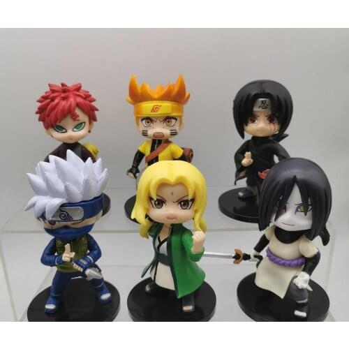 6 pcs10cm Cartoon movable ornaments hand-held toys childrens birthday gifts Christmas hand-held toys hand-held toys t