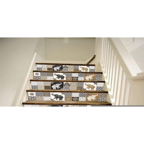 Stairway Decal Sticker Stair Riser Decoration 3d Stairs Stickers Treads Wallpaper Escalier Staircase Upholstery