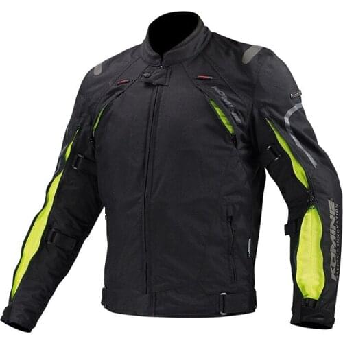 Free Waterproof Liner!Scooter Komine JK-108 Motocross Touring Sport Motorcycle Jackets With Neck Protection
