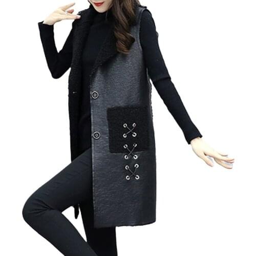 Женские кожаные жилеты BHIGJYT China At AliExpress