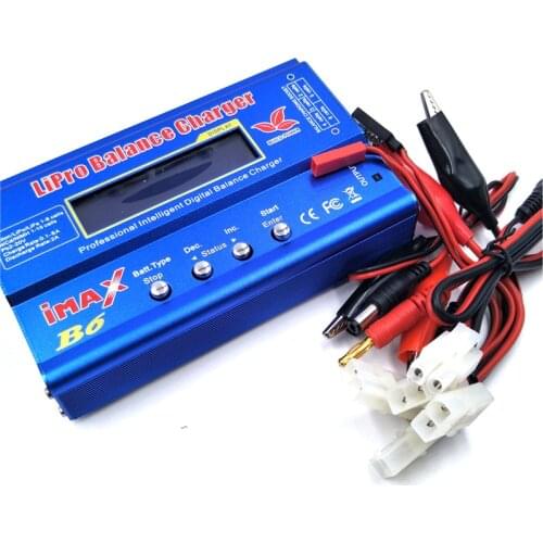 BUILD-POWER IMAX B6 RC Lipo NiMh Battery Digital Balance Charger with Tamiya Connector Calbe