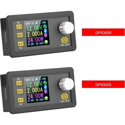 DPS3005 DPS5005 DC-DC Programmable Buck Inverter Step-down Power Supply Module Constant Voltage Color LCD Display Converter