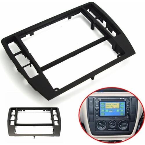 JX-LCLYL Black Car Center Console Stereo Radio Panel Face Trim For 2001-2005 VW Passat B5