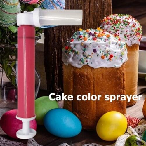 Coloring Baking Decoration Tools Manual Spray Guns Tube Cake Coloring Airbrush Sprayer Watering Can Decor Tools