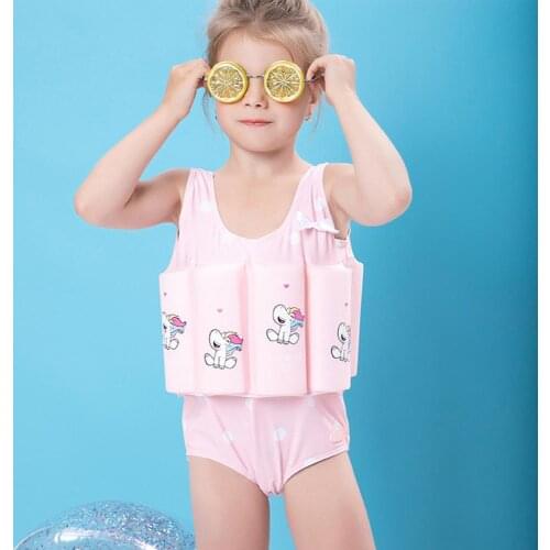 Girls Swimsuits Child Swimming Trunks Shorts Childrens Swimwear Kids Buoyancy Swimsuit Baby Boys Girls Swim Vest