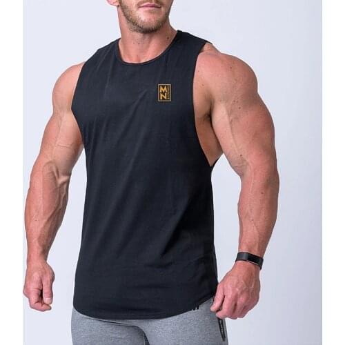 2020 New mens summer clothing fitness tank top gym sports Bodybuilding sleeveless shirt garment male undershirt casual vest