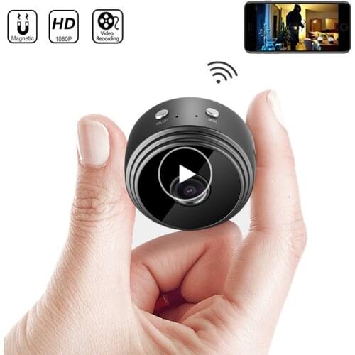 A9 Wifi Mini Camera APP Remote Monitor Home Security 1080P IP Camera IR Night Magnetic Wireless Camera Dropshipping