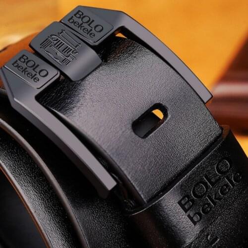 Cow genuine leather belts for man jeans casual belt mens high quality luxury designer leather male belts for men herenriem leer