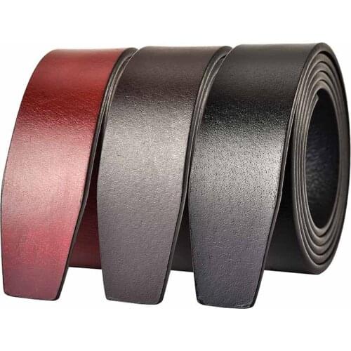 First layer pure cow leather mens Genuine leather width 3.3cm perforated belts body Buckle FREE strip Belt without belt buckle