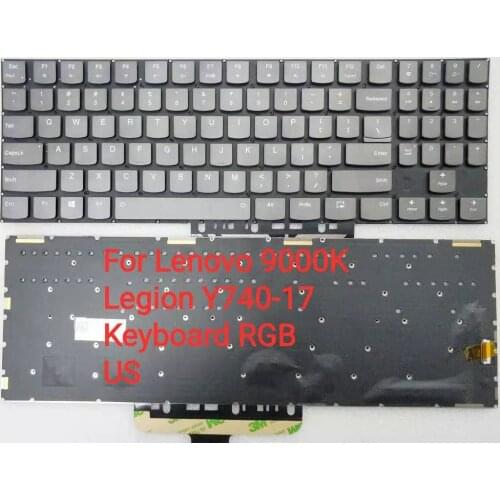 Laptop Notebook US RGB Backlight Keyboard House Shell Cover for Lenovo RESCUER Y9000K legion Y740-17 2019 17.3inch