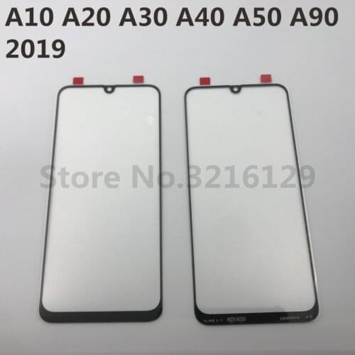 For Samsung Galaxy A10 A20 A30 A40 A50 A60 A70 A80 A90 M10 M20 M30 Original LCD Touch Screen Front Outer Glass Panel Replacement