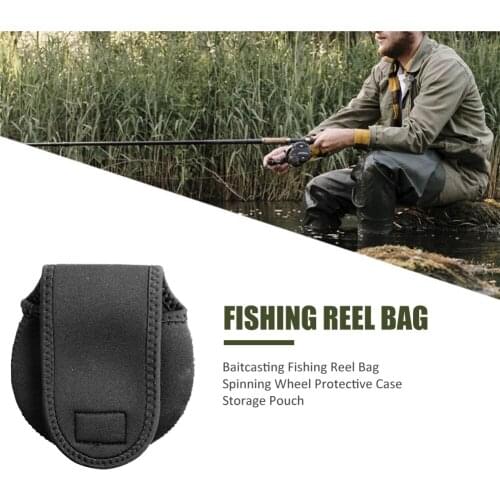 Portable Fishing Reel Bag Waterproof Protective Case Cover For Spinning reel Baitcasting Reel Storage Bag