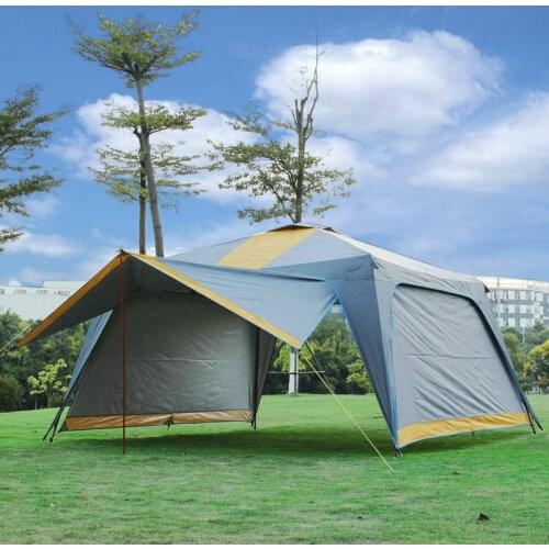 Camping Awning Tent Waterproof UV Canopy Tent Outdoors Tourist Tent Beach Shelter Sun Shade Tent For Fishing Camping Garden