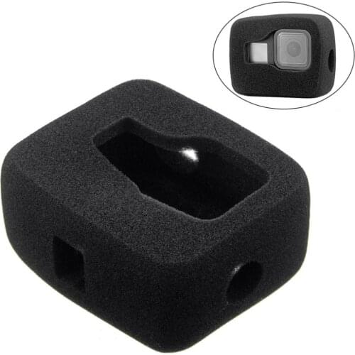 Windproof Cotton Fits for 8 Black Windshield Wind Foam Cover Wind Noise Reduction Case Action Camera Accessories