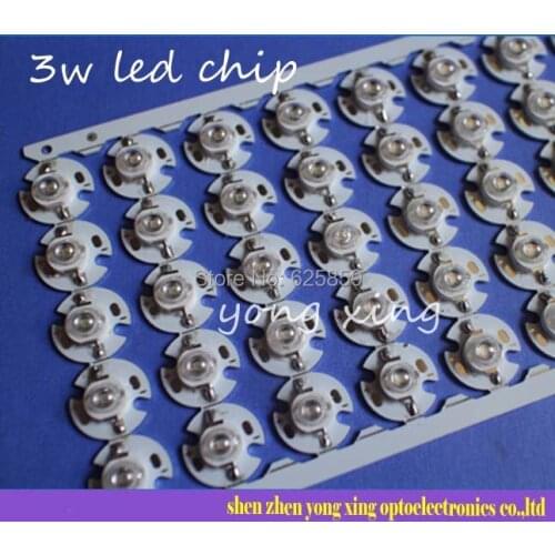 10PCS 3W Royal Blue High Power LED Emitter 700mA 445-450NM with 20mm Star base