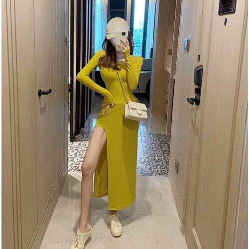 Women Dresses Summer Split Dress Womens Clothing Vestido De Mujer