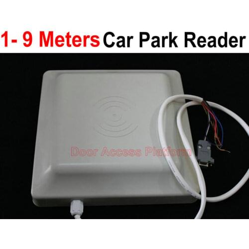 1~ 9 Meters 900MHz-928MHz UHF Reader,8dbi antenna can work for Door Access Controller System and Car Parking system Barriergate