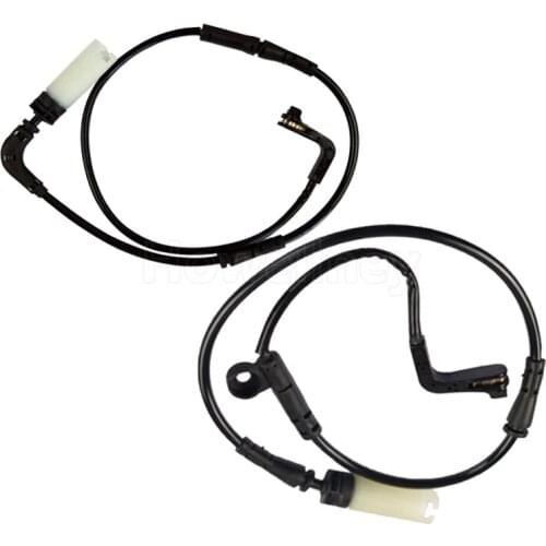 2pcs Front + Rear Brake pad wear sensor for BMW E60 E61 E63 E64 525i 530i 545i 550i 2002-2010