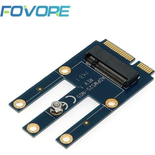 M.2 Mini PCIe adapter M2 ngff Mini PCI e adapter M.2 NGFF Key B converter Card For 3G 4G Moudle ME906E MU736 EM7345 ME936 EM7455