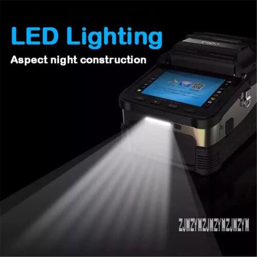 AI-7 Fiber Fusion Splicer Intelligent Welding Trunk Wire Optical Cable Pigtail Hot Melt Welding Melting Machine