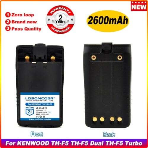 2600mAh BP-62LH Battery For TYT KENWOOD Radio TH-F5 Turbo Linton LT-6200 LT-6100 Plus SMP808 SMP818 WEIERWEI VEV V8 V6 MYT-400