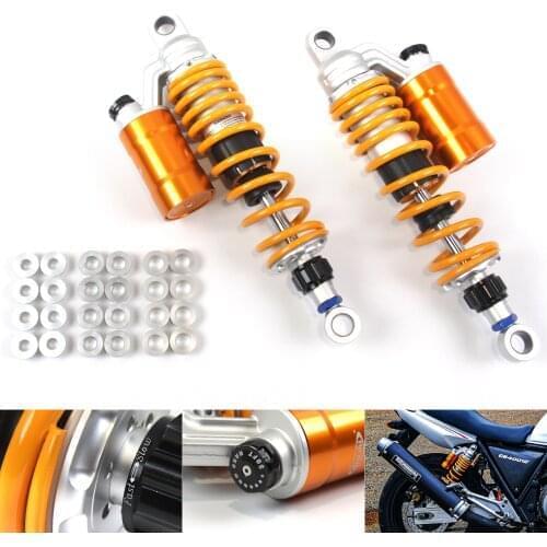 ARASHI 360mm Motorcycle Suspension Adjustable Nitrogen Charged Rear Shock Absorbers For Honda CB1100 2007 - 2019 2008 2009 2010