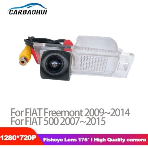 Car Rear View Reverse Backup Camera For FIAT 500 2007~2018 For FIAT Freemont 2009~2014 HD Night Vision Waterproof high quality