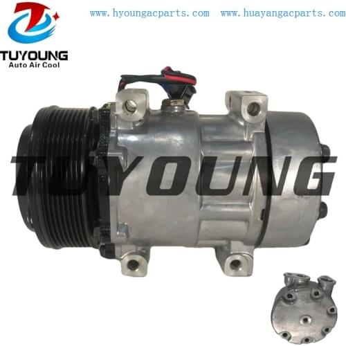 Sanden 1934 7H15SHD Car Ac Compressor For NAVISTAR DIRECT PAD PV8 119MM 12V