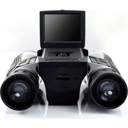 1080P Digital Telescope Screen Binocular Telescope 12 Times Zoom HD Digital Camera Photo Video-recording Outdoor Binoculars