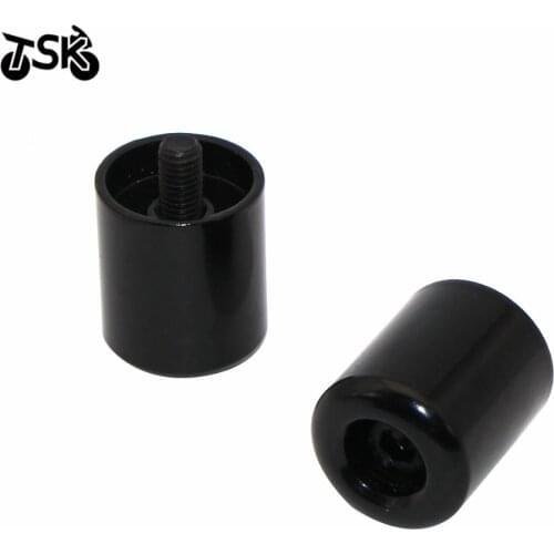 For Kawasaki Ninja 250 2013 2014 2015 Handlebar Grips Bar Ends Cap Slide Motorcycle Accessories Weight of iron products 306g