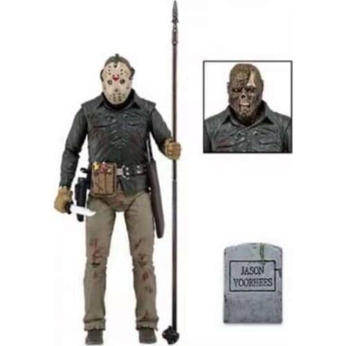 NECA Original Friday The 13TH Part6 VI Jason Lives PVC Action Figure Model Doll 18cm