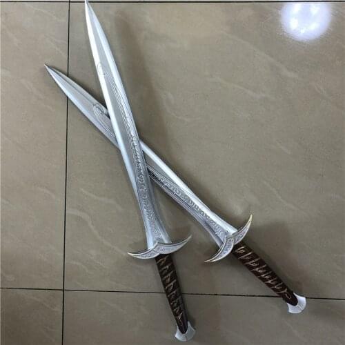 The Elves Sword 1:1 Cosplay Sword Movie 72cm Sting Sword Western Hero Kids Gift Safety PU Halloween Prop