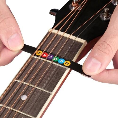Innovative Guitar Fretboard Note Decals Fingerboard Frets Map Sticker for Beginner Learner