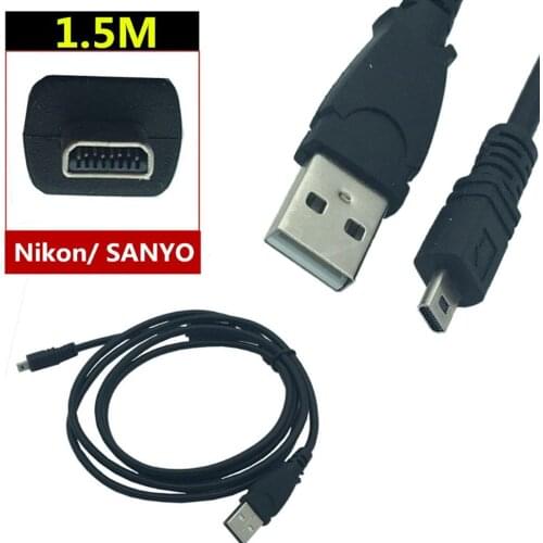 Camera cable Nikon Sanyo Digital Camera Data Cable 8P 8-pin UC-E6, E7, E60, S6, S7
