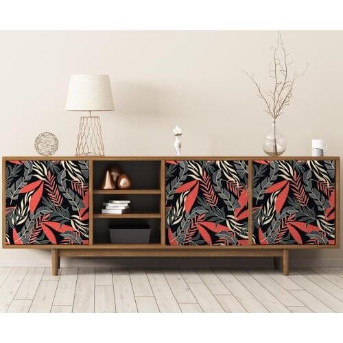 Adhesive film for furniture and walls, highest resolution, fit 40x500 cm, wrapping kitchens cabinets tile furniture tables