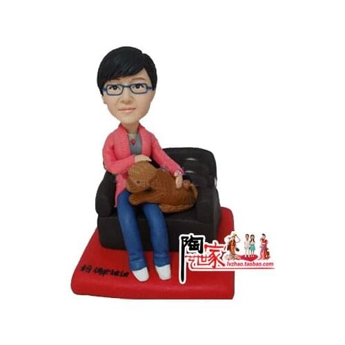 2019 Freeshipping Grownups Top Fashion Limited wedding Toys Anime Brinquedos Minions Custom Figure From Photo with Polymer Clay