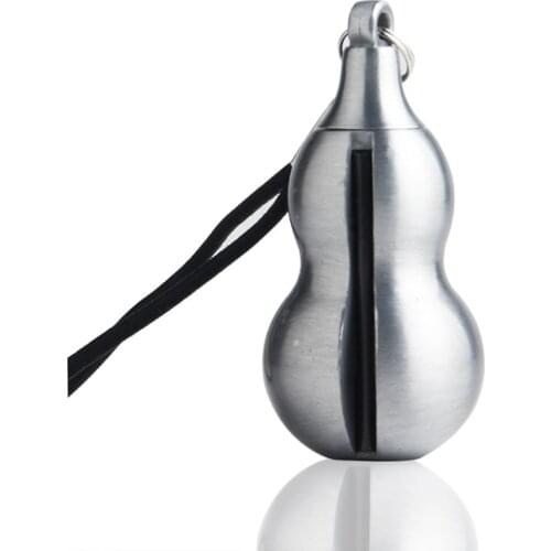 Gourd Permanent Matches Lighter Metal Portable Outdoor Waterproof Kerosene Lighter for Smoking Weed Smoking Accessories for Weed