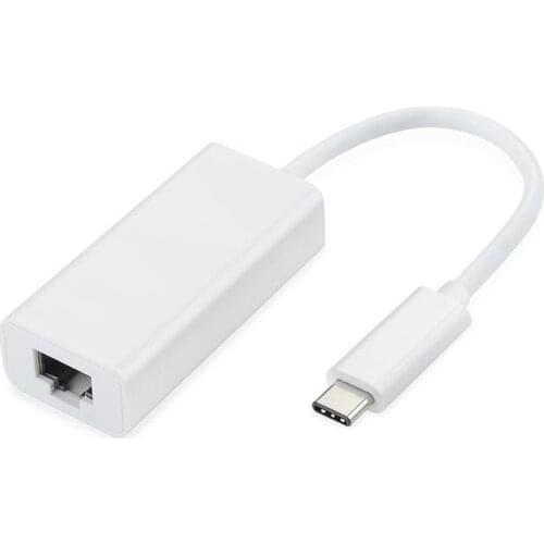 USB-C/TYPE-C to RJ45 Ethernet LAN Internet Cable Adapter for MACBook & TypeC Devices B99
