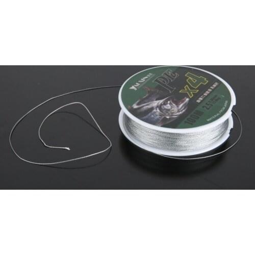PE Braided Fishing Line 4 Strands Fishing Lines Fish Line Rope Cord Super Strong Fishing Line Multi-filament
