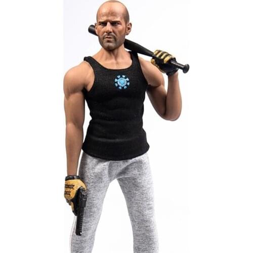 TYM059 1/6 Scale Male Figure Accessory Heart Vest Clothes Model For 12'' Action Figure Body Doll In Stock