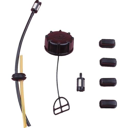 Fuel Filter Line Grommet Fuel Tank Cap Rubber Mounting Kit For Honda GX35 GX35NT HHT35S UMC435A Mini Engine Replace Spare Part