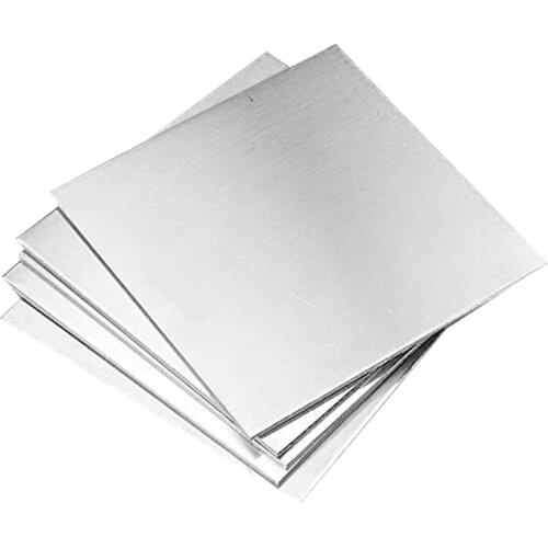 1/2/5pcs 304 Stainless Steel Plate Thick 1mm 1.5mm 2mm 3mm