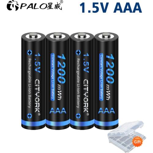 1.5V AAA Lithium Rechargeable Battery 1200mWh AAA 1.5V Li-ion li ion Battery For Remote control ,Wireless mouse aaa batteries