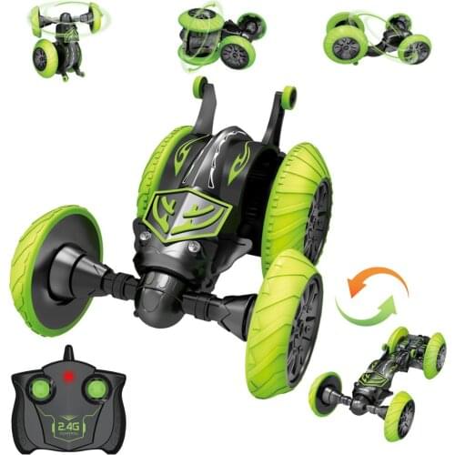 2.4 GRC Stunt Car Telescopic Rollover Stunt Drift Deformation Buggy Roll Car 360 Degree Flip Robot Vehicle Remote Control Rock C